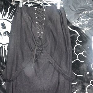 NWT Killstar ZipUp Pencil Skirt